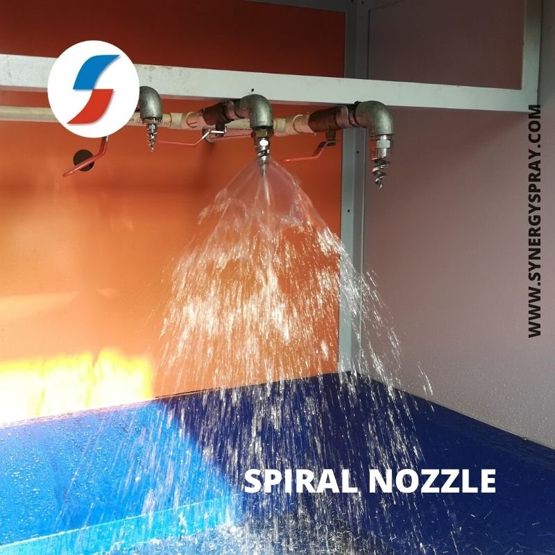 full cone spiral nozzle