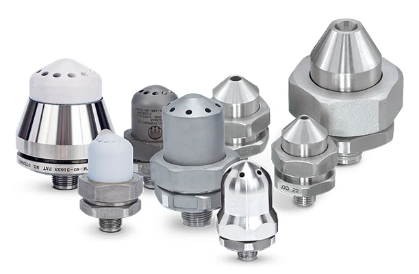 Gas Cooling Nozzles