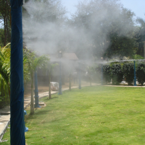High-Pressure Misting Systems with Neutralizers
