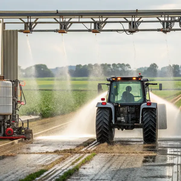 Agricultural Farm Vehicle Wheel Wash Systems