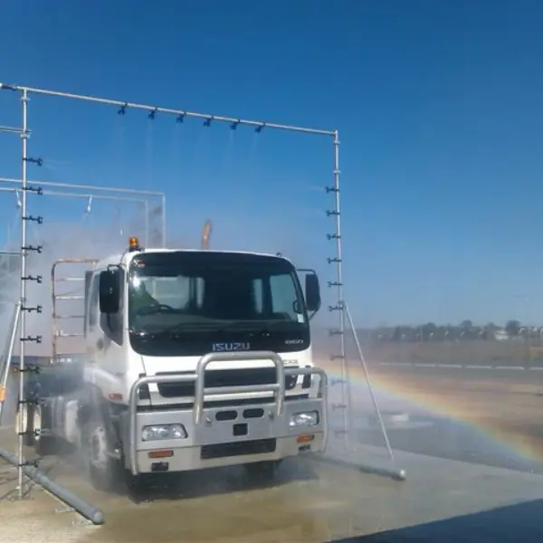 Municipal Vehicle Disinfection and Decontamination System