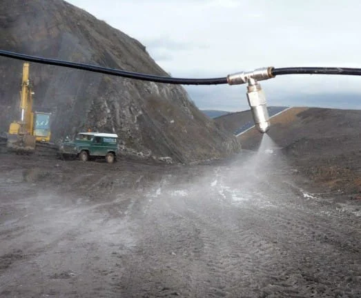 Precise Control with Automated Dust Suppression System